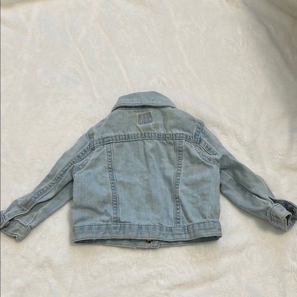 Baby B’gosh Kids Denim Jacket with Floral Embroidery - Picture 3 of 3